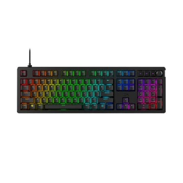 HYPERX Alloy Rise Full Size RGB Wired Mechanical Gaming Keyboard ( Black ) ( Linear Red )