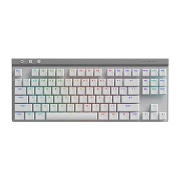 LOGITECH G515 Lightspeed Tenkeyless Mechanical Wireless Gaming Keyboard ( White ) ( Mechanical Switches )
