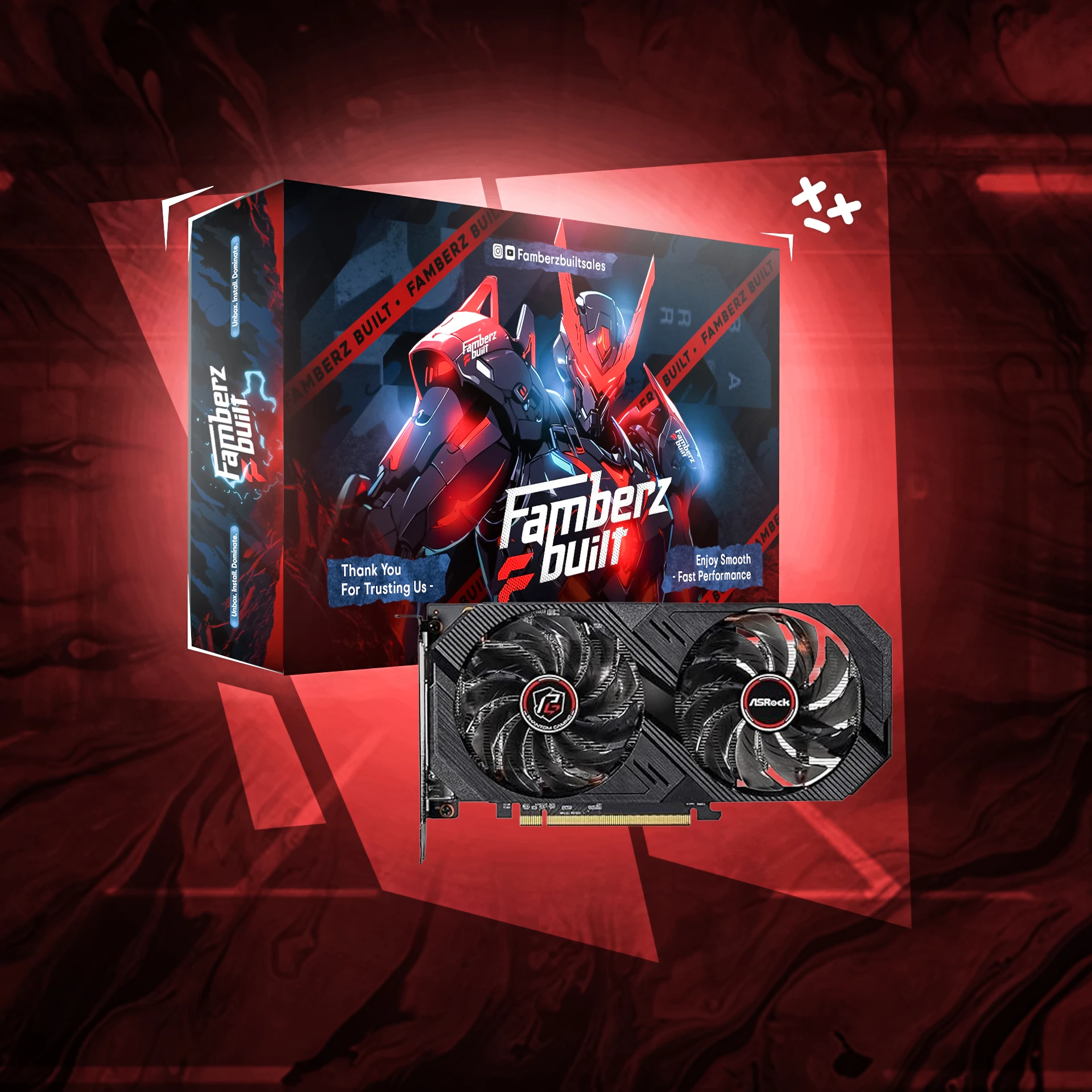 ASRock AMD Radeon RX 6500XT Phantom Gaming pci_e_4 D OC 4GB GDDR6, AMD RDNA 2 (Pre-Owned) 6 Months Warranty