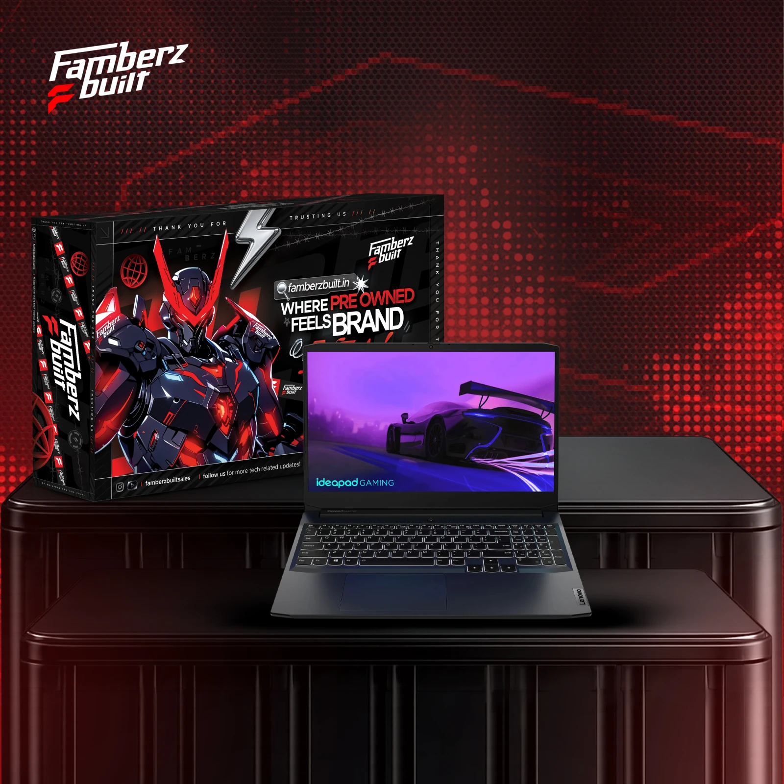 Lenovo IdeaPad Gaming 3 15IHU6 – Intel Core i5 11th Gen + RTX 3050 4GB (Pre-Owned) 6 Months Warranty