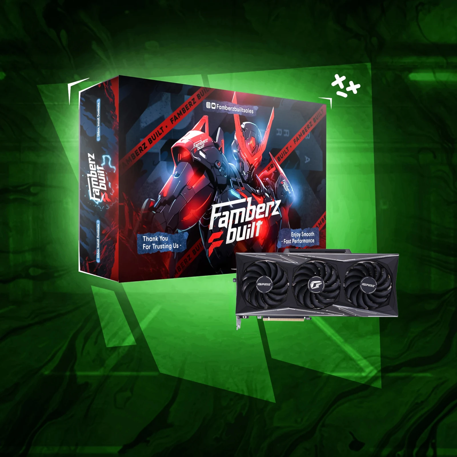 Colorful iGame GeForce RTX 3090 Vulcan OC-V 24GB Graphics Card (Pre-Owned) 6 Months Warranty